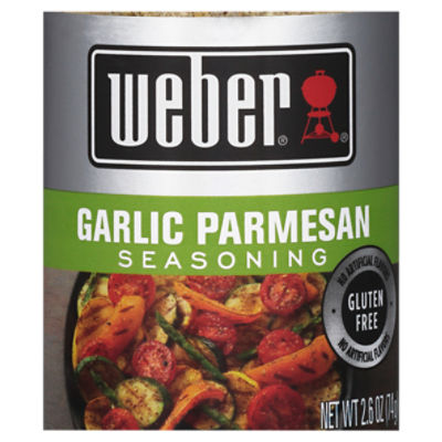 Grill Seasoning - Weber Garlic Parmesan Seasoning - Weber Spices