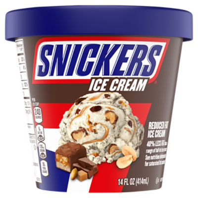 SNICKERS Ice Cream Pint 14 oz., 14 Fluid ounce