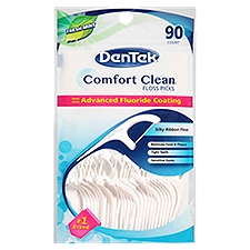 DenTek Comfort Clean Floss Picks, 90 count