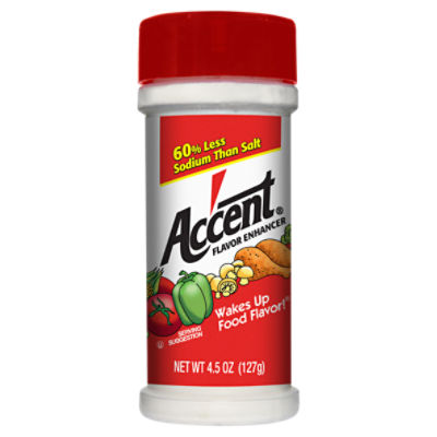 Accent Flavor Enhancer, 4.5 oz, 4.5 Ounce