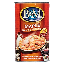 B&M Baked Beans/Maple, 28 Ounce
