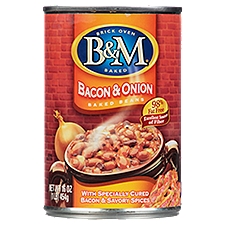 B&M Bacon & Onion Baked Beans, 16 oz, 16 Ounce