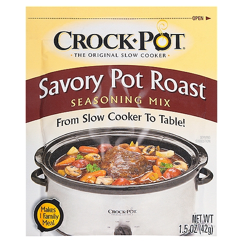 Crock Pot Savory Pot Roast Seasoning Mix