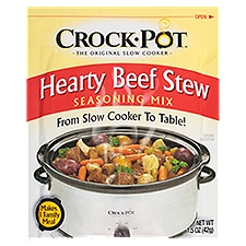Crock Pot Hearty Beef Stew Seasoning Mix, 1.5 oz, 1.5 Ounce