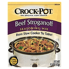 Crock Pot Beef Stroganoff Sesaoning Mix, 1 Ounce