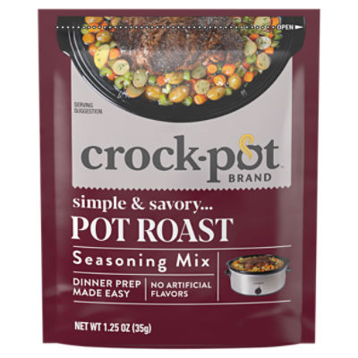 Crock-Pot Simple & Savory Pot Roast Seasoning Mix, 1.25 oz