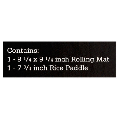 Sushi Chef Bamboo Rolling Mat and Paddle, 1 ea (Pack of 6), 06 - Kroger