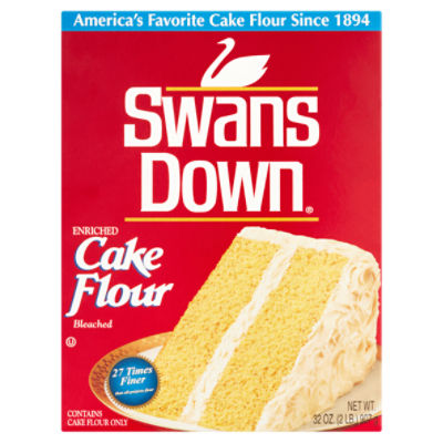 Swans Down Enriched Bleached Cake Flour, 32 oz
