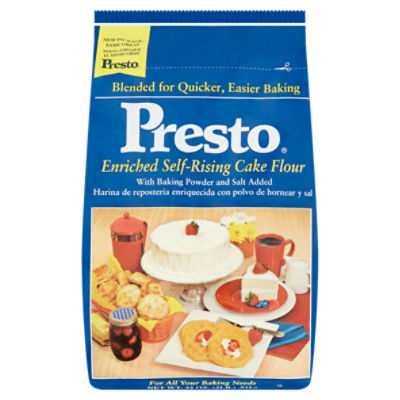 Presto Enriched SelfRising Cake Flour, 32 oz