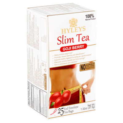 Hyleys Goji Berry Slim Tea Bags, 0.05 oz, 25 count