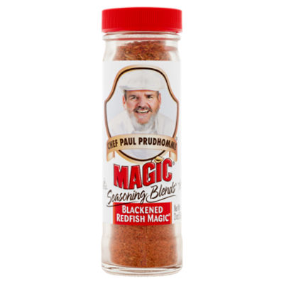 Chef Paul Prudhomme Magic Blackened Redfish Magic Seasoning Blends, 2 oz