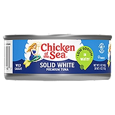 Chicken of the Sea Albacore Premium Tuna in Water Low Sodium 5 oz, 5 Ounce