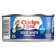 Chicken of the Sea Albacore Premium Tuna in Water, 12 oz, 12 Ounce