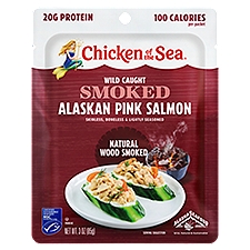 Chicken of the Sea Skinless and Boneless Wild-Caught Smoked Salmon, 3 oz, 3 Ounce