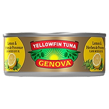Genova Premium Yellowfin Tuna in Lemon and Herbes de Provence Infused Olive Oil 5 oz