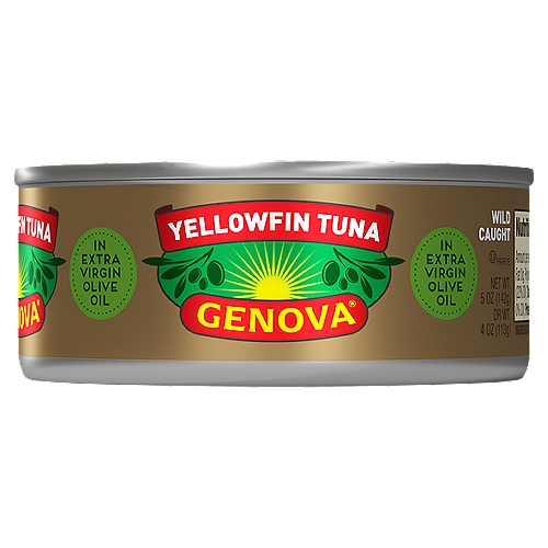 Genova Premium Yellowfin Tuna in Extra Virgin Olive 5 oz