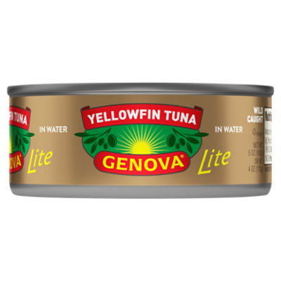 Genova Lite Premium Yellowfin Tuna in Water 5 oz