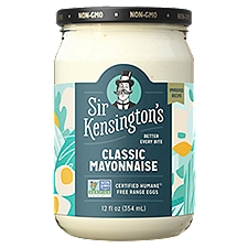 Sir Kensington's Mayonnaise, Classic, 12 Fluid ounce