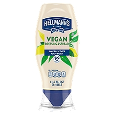 Hellmann's Mayonnaise Vegan Dressing and Spread Plant-Based, 11.5 Fluid ounce