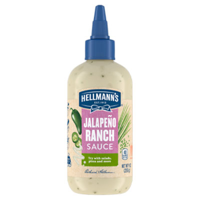 Hellmann's Dressing and Dip Dipping Jalapeno Ranch, Sauce