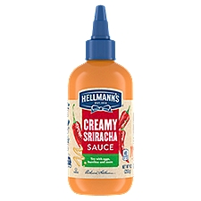 Hellmann's Spread and Dip Creamy Sriracha, Dipping Sauce, 9 Fluid ounce
