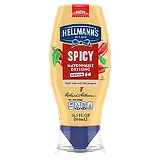 Hellmann's Spicy Dressing, Mayonnaise, 11.5 Fluid ounce