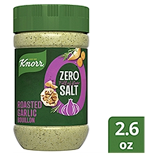 Knorr Zero Salt Roasted Garlic Bouillon, 2.6 oz, 2.6 Ounce