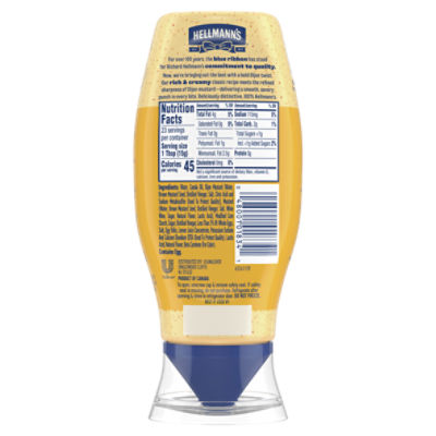 Hellmann's Dijo-Mayo Mayonnaise Dressing, 11.5 fl oz Image 13 of 15