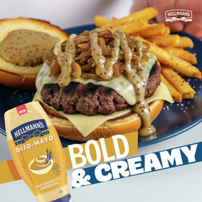 Hellmann's Dijo-Mayo Mayonnaise Dressing, 11.5 fl oz Image 4 of 15