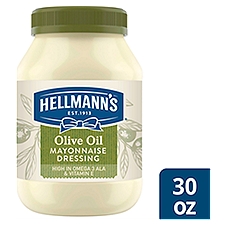 Hellmann's Mayonnaise Dressing with Olive Oil Mayo 30 oz, 30 Ounce