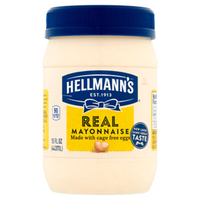 Hellmann's Real Mayonnaise, 15 fl oz, 15 Fluid ounce