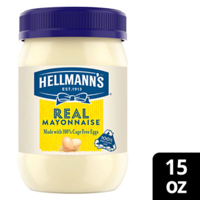 Hellmann's Real Mayonnaise, 15 fl oz, 15 Fluid ounce
