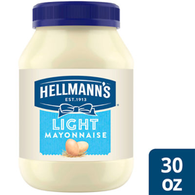 Hellmann's Light Mayonnaise Light Mayo 30 oz, 30 Ounce