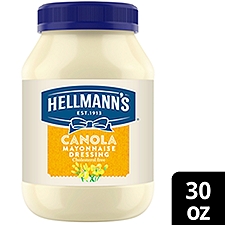 Hellmann's Mayonnaise Dressing Canola, 30 oz, 1 ct, 30 Ounce