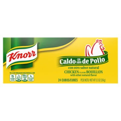 Knorr Chicken Flavor Bouillon Cubes, 24 count, 9.3 oz, 9.3 Ounce
