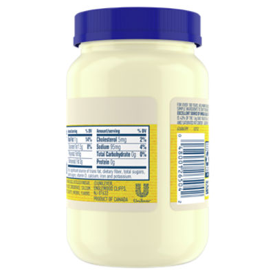 Hellmann's Real Mayonnaise, 8 fl oz - The Fresh Grocer
