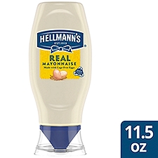 Hellmann's Real Mayonnaise Real Mayo Squeeze Bottle 11.5 oz, 11.5 Ounce