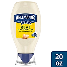 Hellmann's Real Mayo, Mayonnaise, 20 Ounce