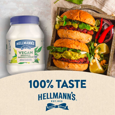 Hellmann's® Vegan Mayonnaise  Discover mouth-watering product range