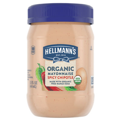 Hellmann's Organic Mayonnaise Spicy Chipotle Mayo 15 oz ShopRite