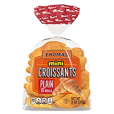 Thomas Plain Mini, Croissants, 11 Ounce