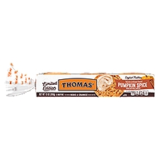 Thomas' Nooks & Crannies Pumpkin Spice English Muffins Limited Edition, 6 count, 13 oz