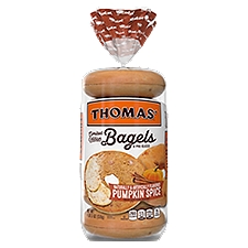 Thomas' Pumpkin Spice, Bagels, 20 Ounce
