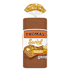 Thomas' Banana Swirl, Bread, 16 Ounce