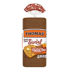 Thomas' Swirl Pumpkin Spice, Bread, 16 Ounce