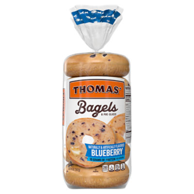 Thomas' Blueberry Bagels, 6 count, 20 oz