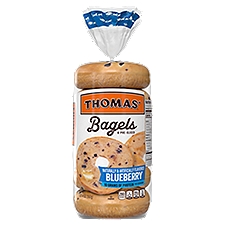 Thomas' Blueberry Soft & Chewy Bagels, 6 count, 20 Ounce