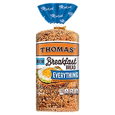 Thomas' Everything Breakfast Bread, 16 oz, 1 Pound
