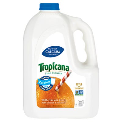 tropicana calcium fortified orange juice