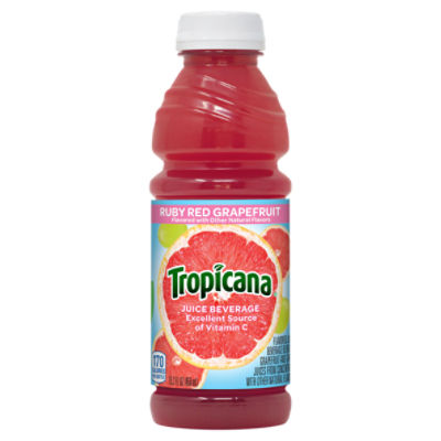 Tropicana Juice Beverage Ruby Red Grapefruit 15.2 Fl Oz Bottle - ShopRite